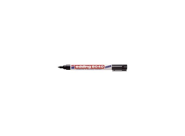 Tøymerkepenn Edding 8040 sort 